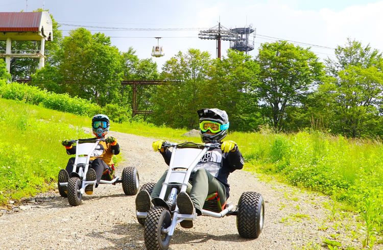 白馬岩岳マウンテンリゾート　マウンテンカート