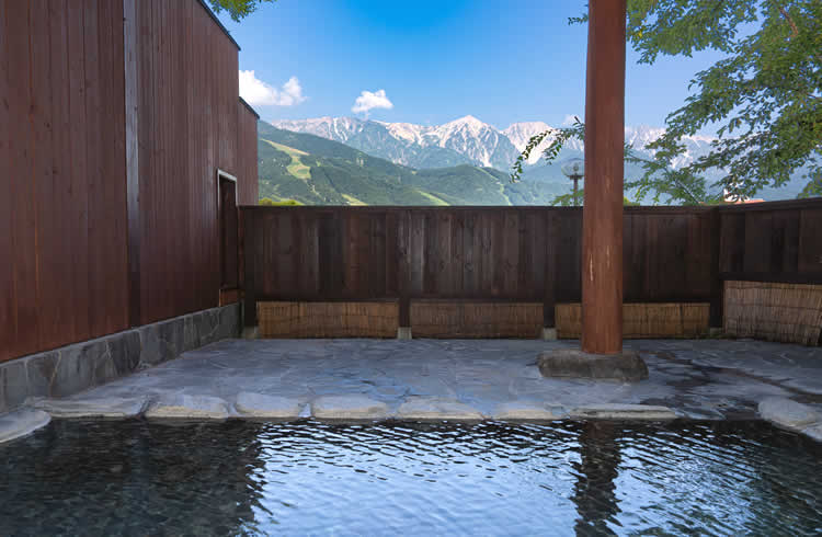 白馬八方温泉「みみずくの湯」