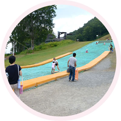 グラスそりあそび